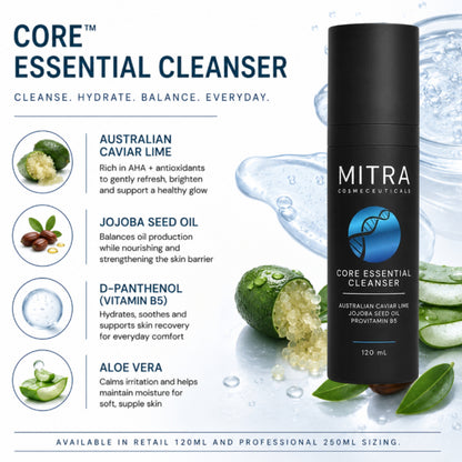 CORE ESSENTIAL CLEANSER 120mL
