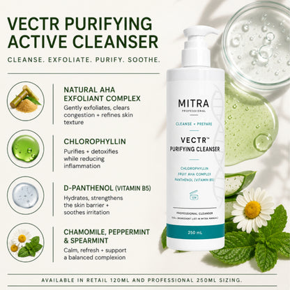 VECTR™ PROFESSIONAL PURIFYING CLEANSER 250mL
