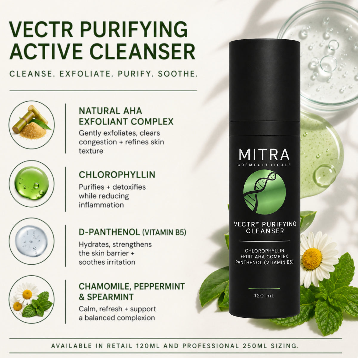 VECTR™ PURIFYING CLEANSER 120mL
